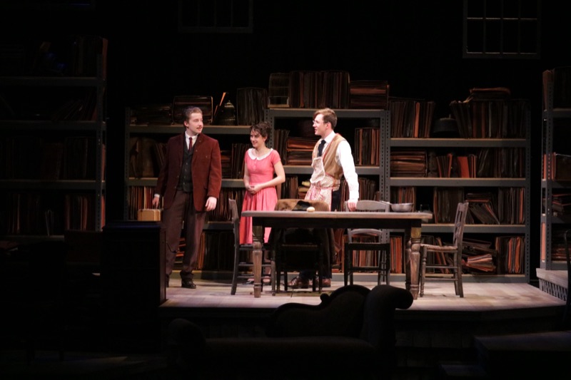 Scene from Hannah and Martin at a table