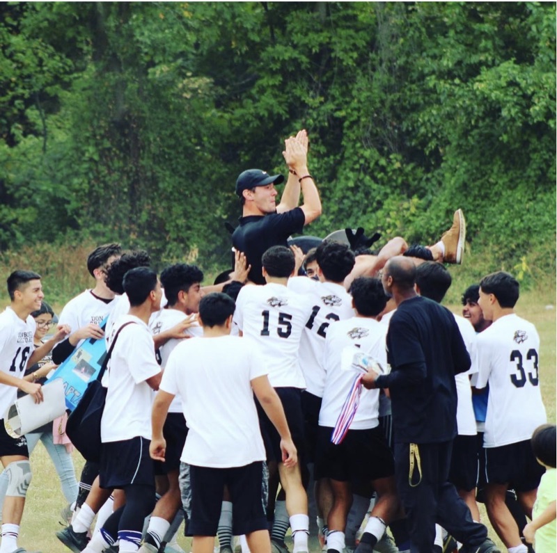 Coaching soccer